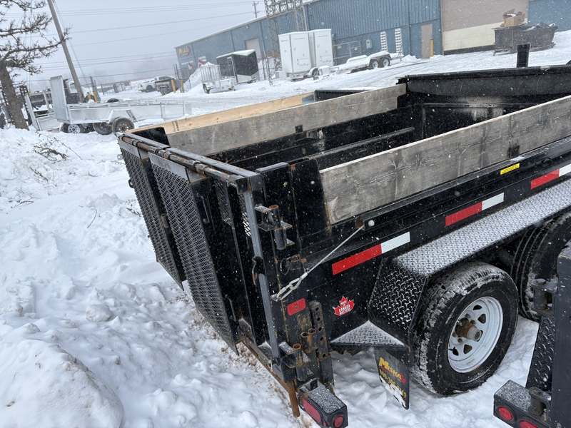 Cargo, Utility Trailers  2023 Miska 5 Ton Contractor Dump Trailer Photo